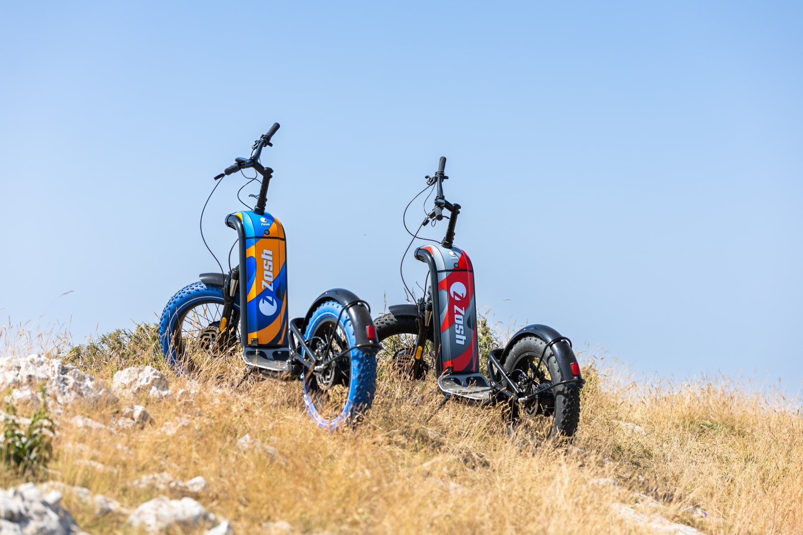 Ein geländegängiges Elektro-Mountainbike, das für verschiedene Zwecke geeignet ist