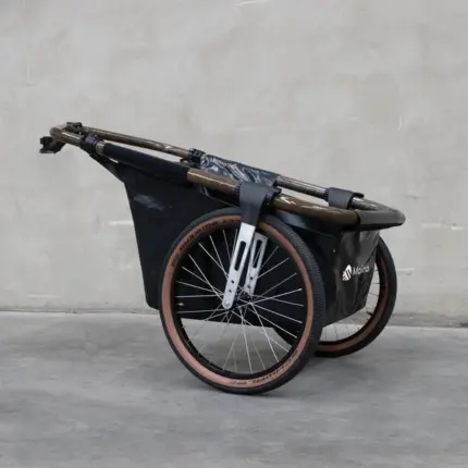 Vielseitige und leichte 160-Liter-AnhängerREMORQUE-VELO-PLIANTE